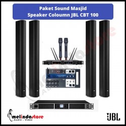Paket Sound System Indoor Masjid JBL CBT100 LA | 4 Speaker
